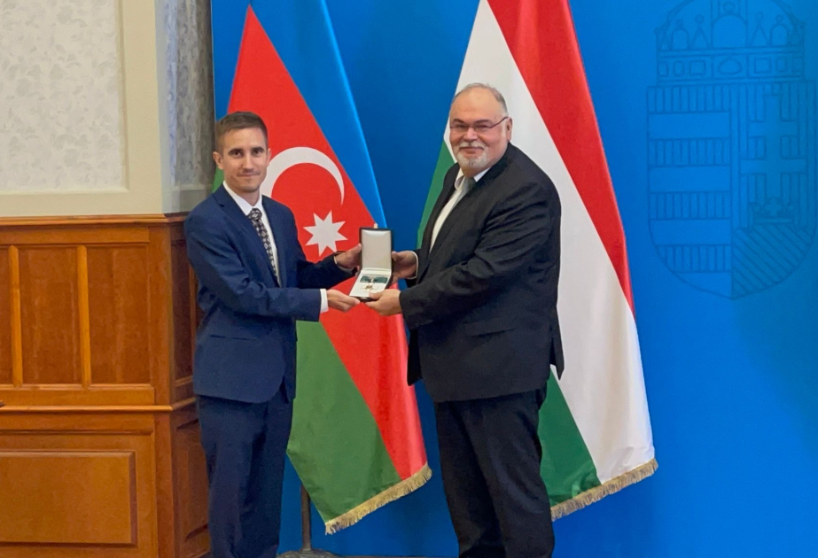 Azerbaijani ambassador awarded Commander’s Cross of the Order of Merit of Hungary