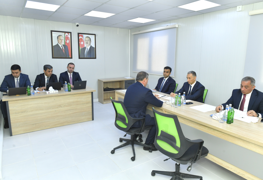 Nazir Rəşad Nəbiyev Kəlbəcərdə vətəndaşların müraciətlərini dinləyib