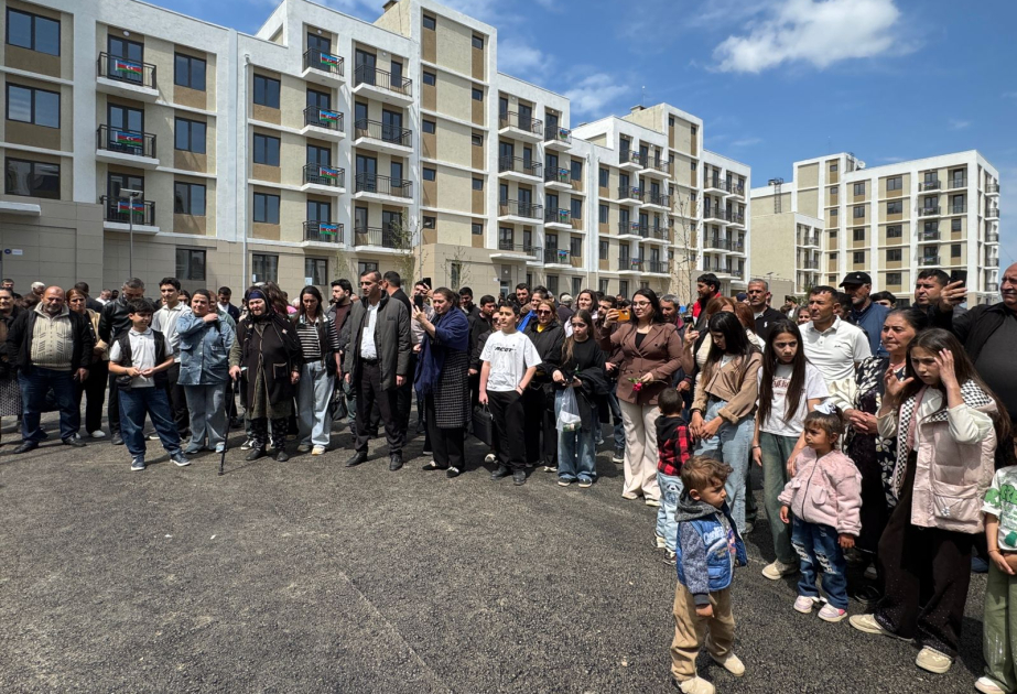 Große Rückkehr: Weitere 110 Familien in Aghdam angesiedelt