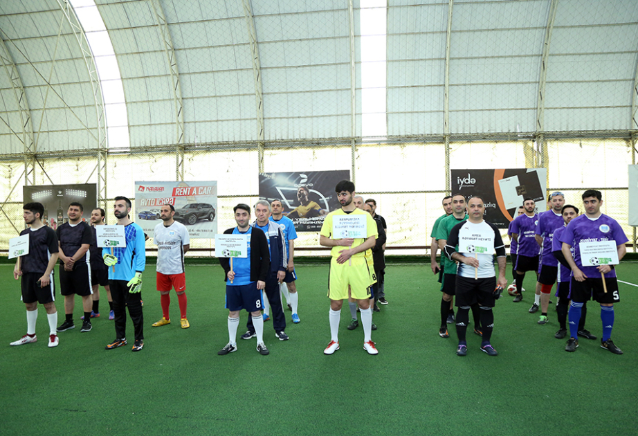 AMEA-nın gənc alimlərinin ənənəvi futbol turnirinə start verilib