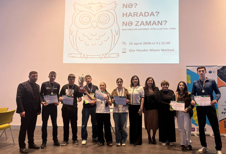 Qaxda “Şəhərsalma və Memarlıq İli”nə həsr olunan intellektual oyunun qalibləri müəyyənləşib