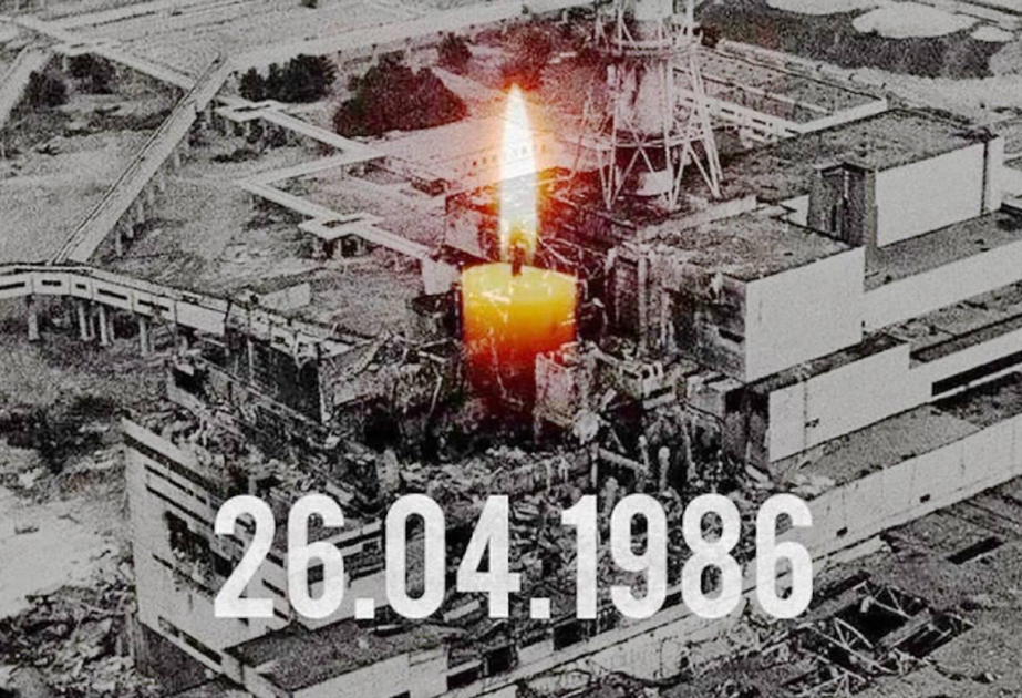 Gedenken an die Opfer der Reaktorkatastrophe in Tschernobyl vor 40 Jahren