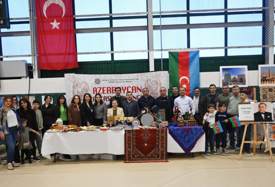 Ankarada mədəniyyət festivalında Azərbaycan stendi maraq doğurub