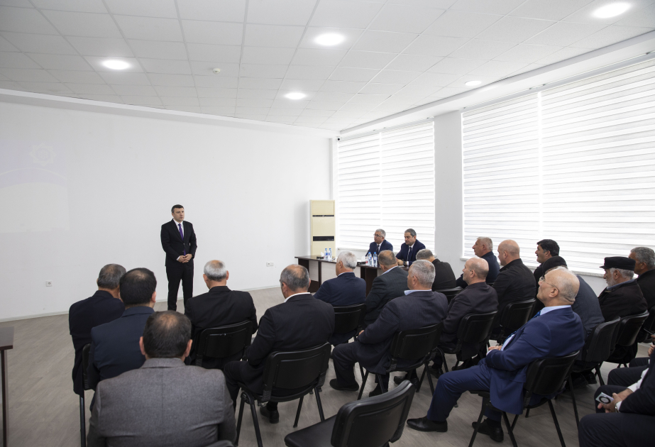 Sabirabadda vətəndaşlar sosial sahədə görülən işlər barədə məlumatlandırılıblar