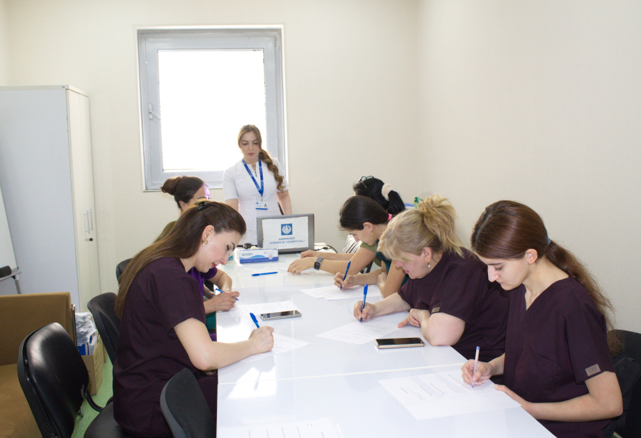 ®  “Əl gigiyenası və fərdi qoruyucu vasitələrin düzgün istifadəsi” – Təlim