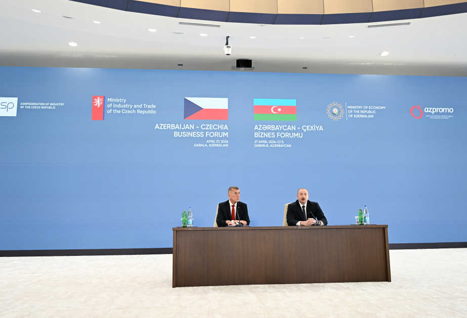 Un forum d’affaires azerbaïdjano-tchèque organisé à Guébélé MIS A JOUR VIDEO