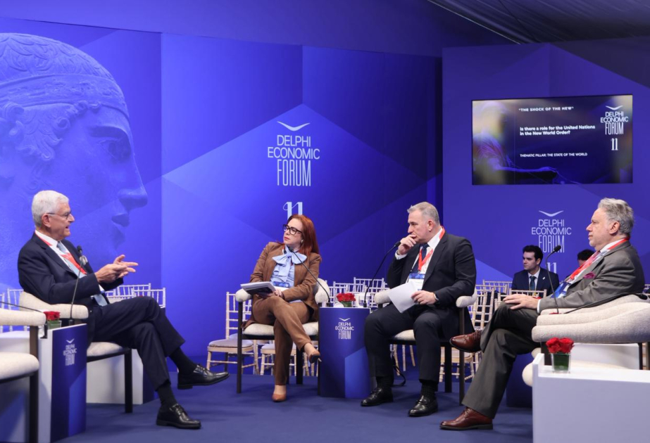 Nizami Gəncəvi Beynəlxalq Mərkəzi Delfi Forumunda qlobal müzakirələrə töhfə verib