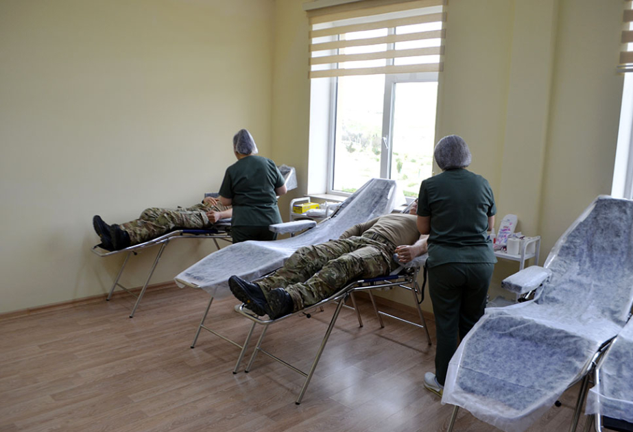 Azerbaijan’s Special Forces hold blood donation campaign