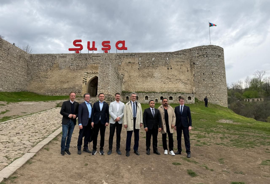 Almaniya Bundestaqının nümayəndə heyəti Xankəndi və Şuşa şəhərlərində olub