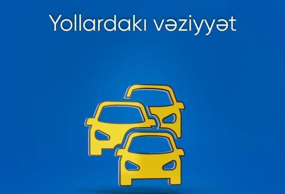 Bakının bəzi yollarında nəqliyyatın hərəkətində sıxlıq yaranıb