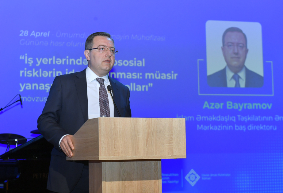Baş direktor: İşlə bağlı qəzalar və xəstəliklər qlobal səviyyədə iqtisadi itkiyə səbəb olur VİDEO