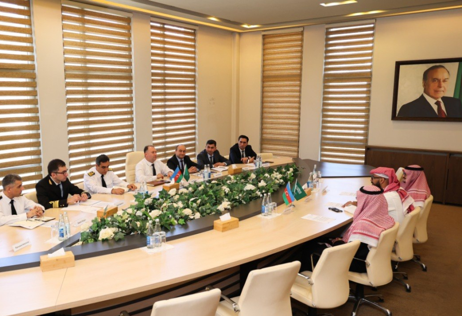 Saudi delegation visits Azerbaijan’s State Maritime and Port Agency