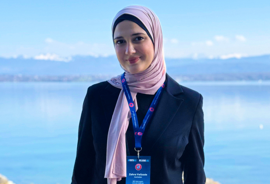 اختيار ممثلة اتحاد أذربيجان لكرة القدم "مندوبة شابة" لدى منظمة شباب المنظمات الرياضية غير الحكومية الأوروبية