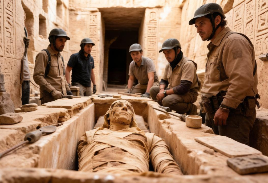 Descubren en una momia del Antiguo Egipto un papiro con texto de la “Ilíada”
