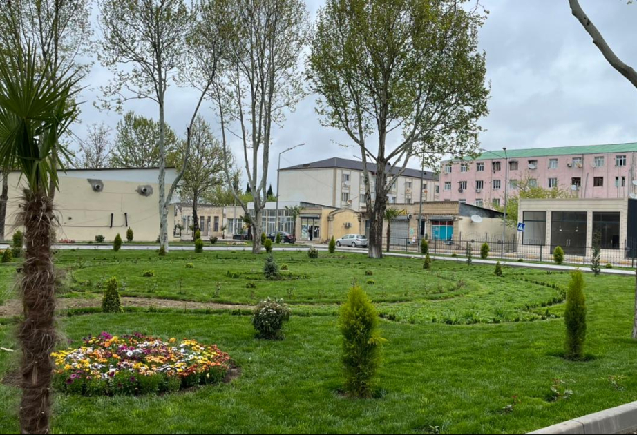 Tovuzda parklar və istirahət guşələri yenidən qurulur