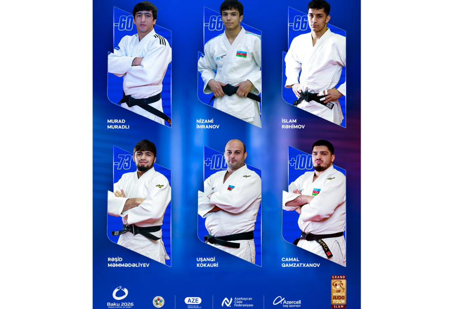 Sechs Judoka werden Aserbaidschan beim „Grand-Slam“-Turnier vertreten