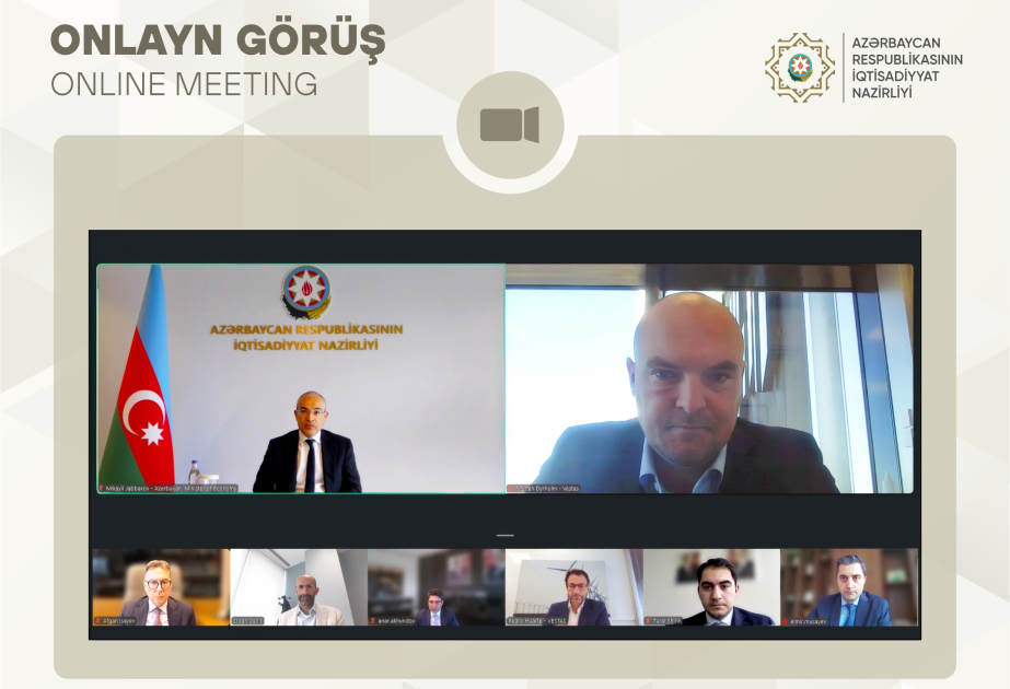 Danimarka şirkəti ilə “Yaşıl Enerji Dəhlizi” layihəsi çərçivəsində külək enerjisinin ixracı nəzərdən keçirilib