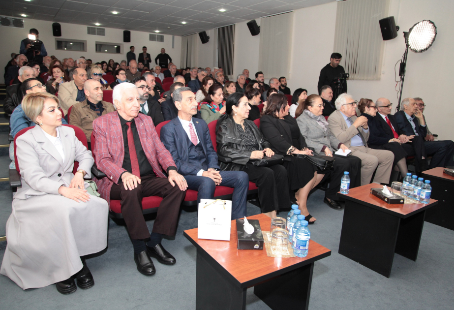 Görkəmli kino və televiziya rejissoru Ramiz Həsənoğlunun 80 illiyinə həsr olunmuş təntənəli gecə VİDEO