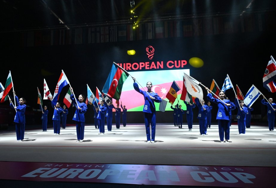 La Coupe d'Europe débuté dans l'Arène nationale de gymnastique