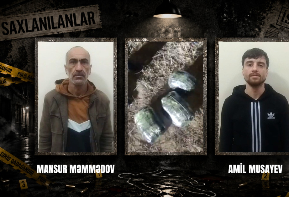 Bərdədə 8 kiloqramdan artıq narkotik vasitə aşkarlanıb