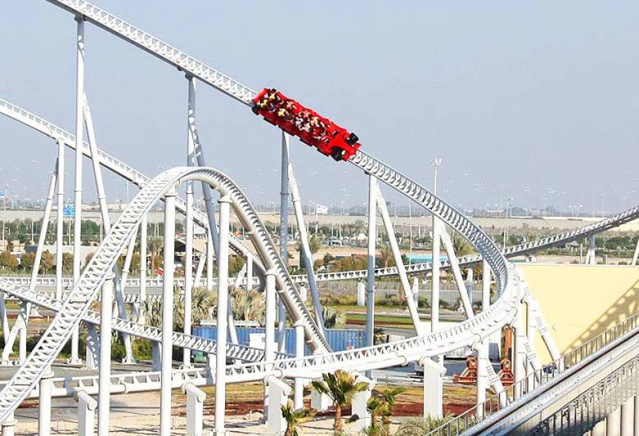 Аттракцион Formula Rossa в Абу-Даби установил новый рекорд скорости