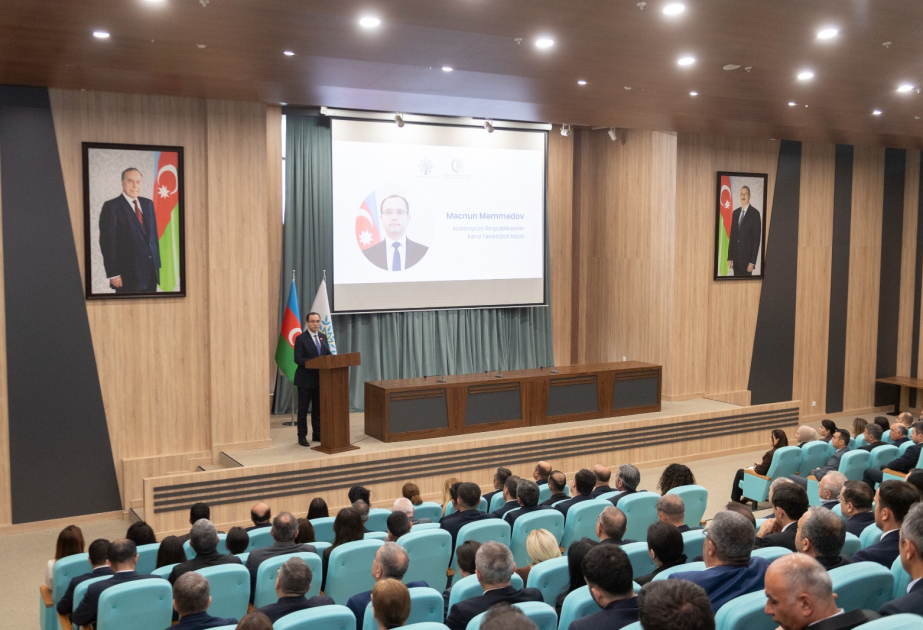 “Əbədiyyətə qovuşan ömrün 103-cü baharı”: Kənd Təsərrüfatı Nazirliyində Ümummilli Liderin xatirəsi anılıb