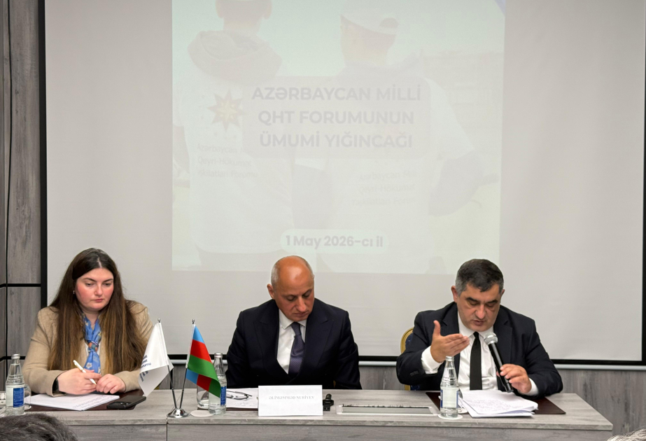Milli QHT Forumunun ümumi yığıncağının hesabatı qəbul edilib