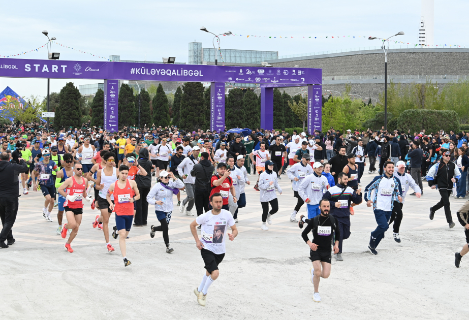 Baku-Marathon gestartet