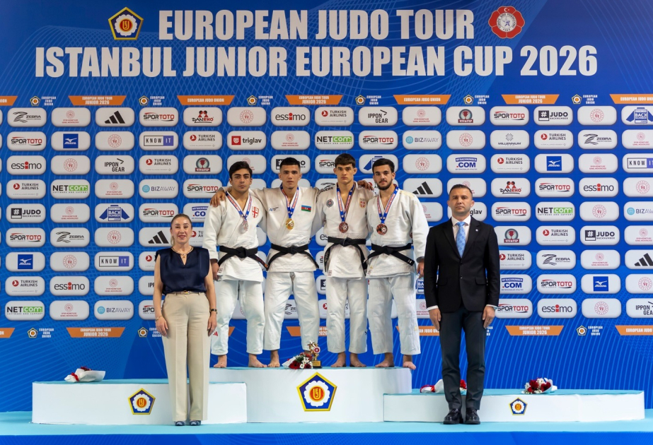 Azerbaijani judokas win five medals in three International tournaments
