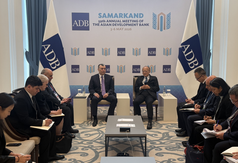 Azerbaijani Finance Minister highlights country’s priorities at ADB's Samarkand Meeting