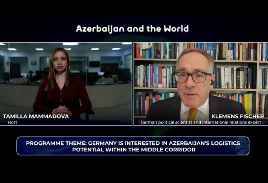 "Azerbaijan and the World": Germany is interested in Azerbaijan's logistics potential within Middle Corridor VIDEO