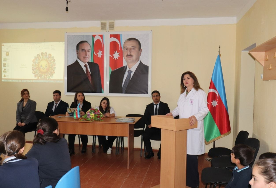 Laçında məktəblilərlə növbəti maarifləndirici görüş