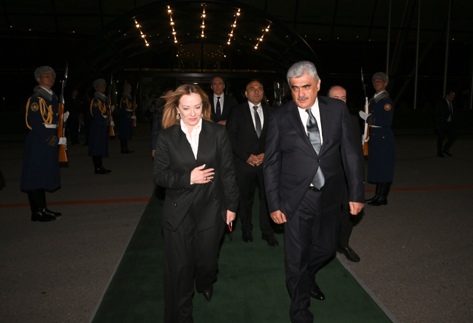 President of the Council of Ministers of Italy Giorgia Meloni concludes visit to Azerbaijan