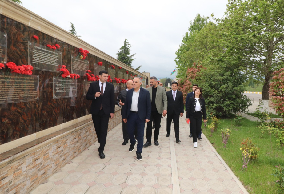 Trabzonun Gənclər və İdman İdarəsinin bir qrup əməkdaşı Qazaxa səfər edib