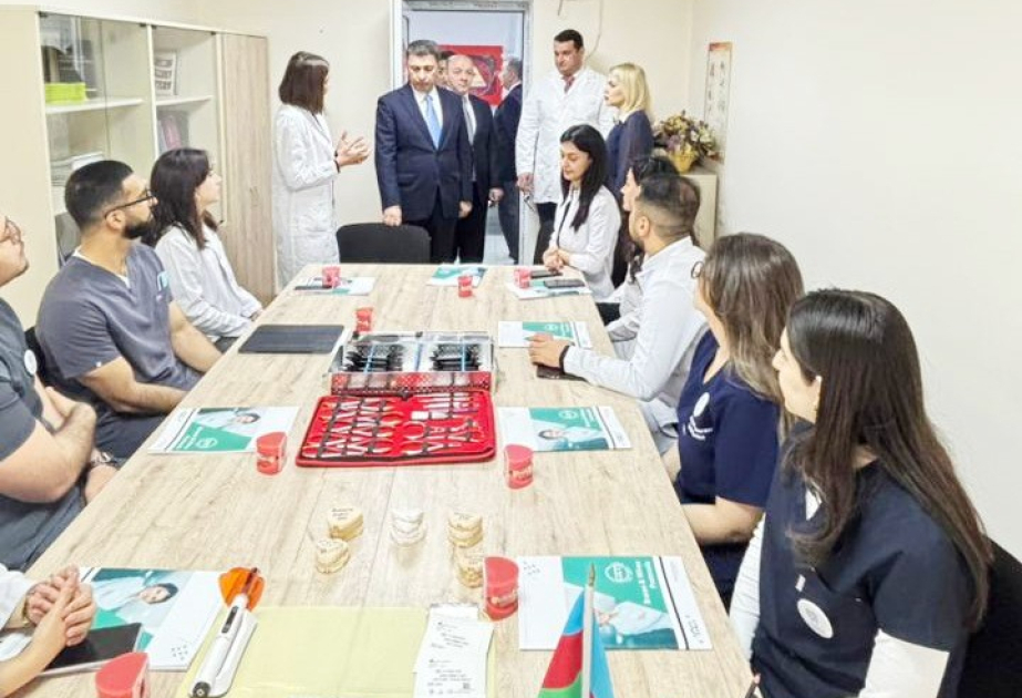 ATU-da stomatologiya sahəsində müasir tələblərə uyğun Tədris Mərkəzi açılıb