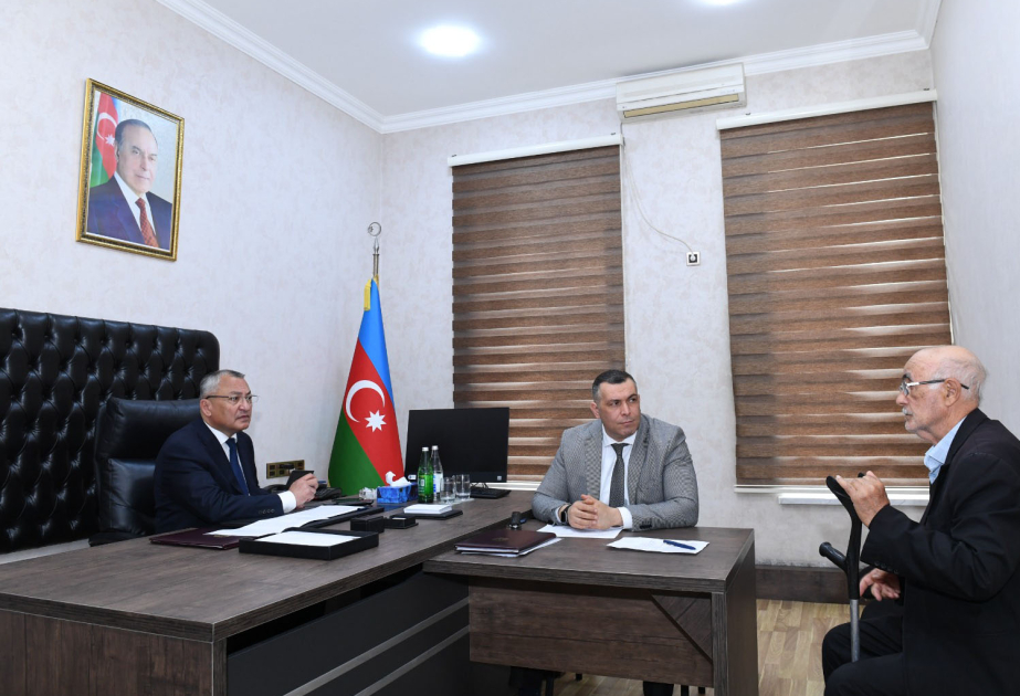 Dövlət Komitəsində vətəndaşların müraciətləri dinlənilib