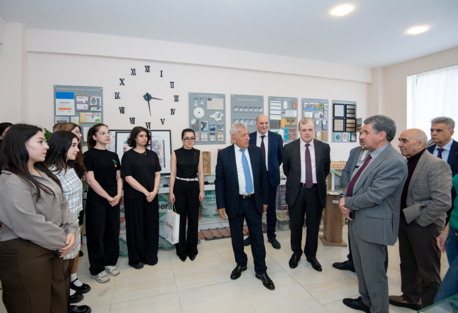 BMU-da Materialşünaslıq laboratoriyası açılıb