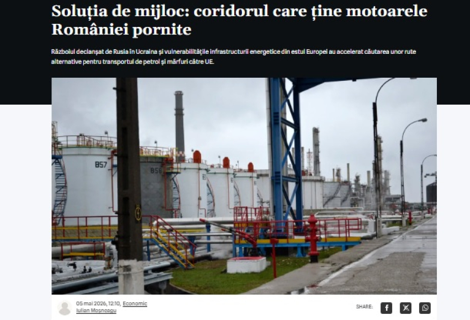 Romanian media highlights importance of Trans-Caspian International Transport Route