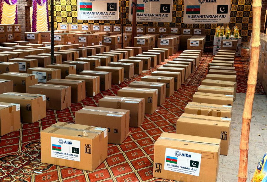 Azərbaycan Pakistanda daşqınlardan zərərçəkənlərə humanitar yardım göstərib