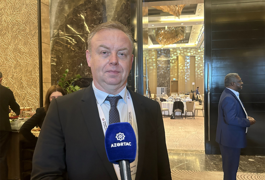 Sergey Revin: Azərbaycan və Xəzər hövzəsi Orta dəhliz üçün strateji rol oynayır