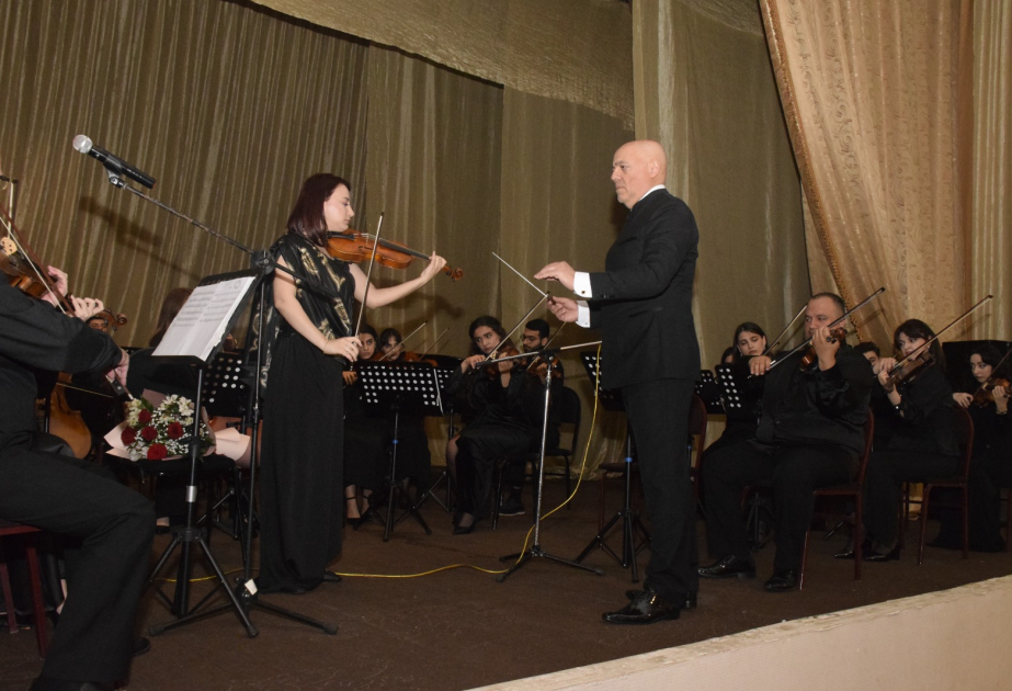 Heydər Əliyev Sarayının Niyazi adına Dövlət Simfonik Orkestri Qubada çıxış edib