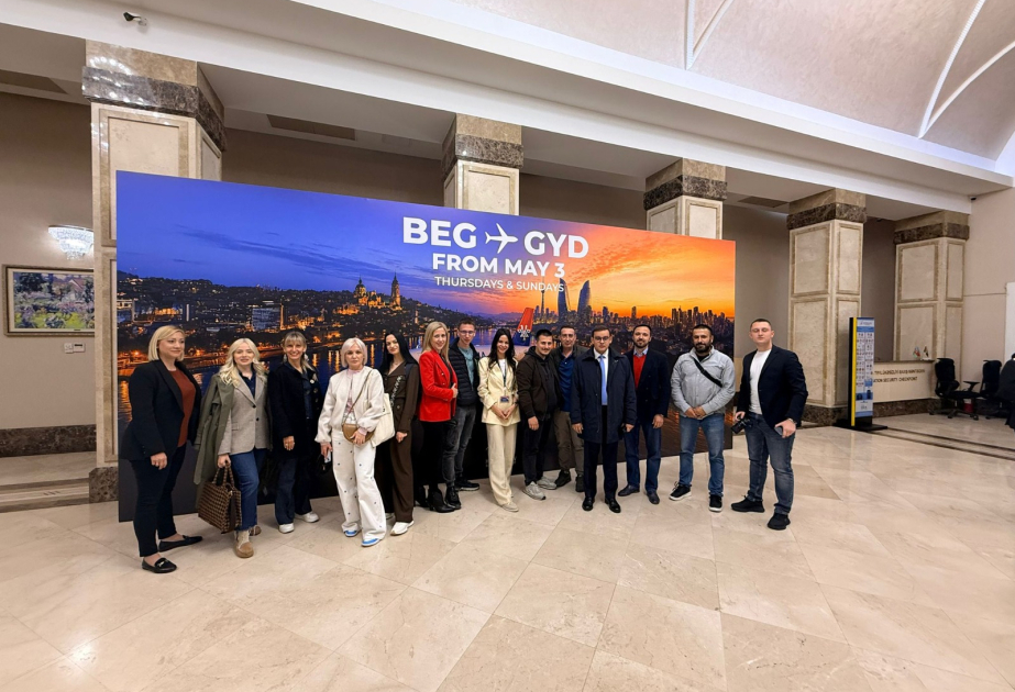 Azerbaijan Tourism Board welcomes Serbian media representatives to mark Air Serbia's inaugural direct flights to Baku