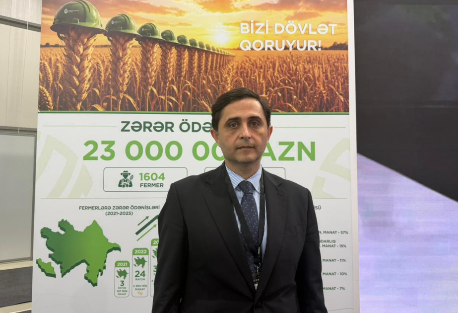 İdarə Heyətinin sədri: Bu il 9 min hektar əkin sahəsinə ziyan dəyməsi barədə müraciətlər daxil olub