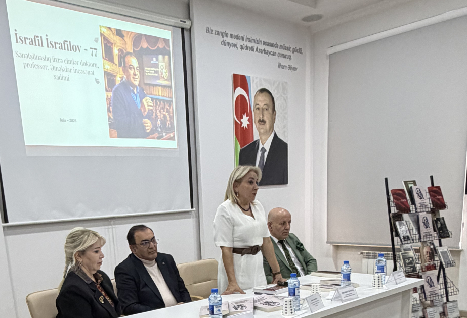 Mədəniyyət və İncəsənət Universitetində “Stanislavski və aktyor sənətinin qrammatikası” kitabının təqdimatı olub