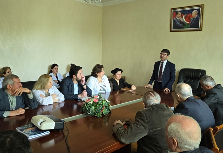 Kimya İnstitutunda innovasiya və texnologiyaların transferi ilə bağlı təqdimat edilib