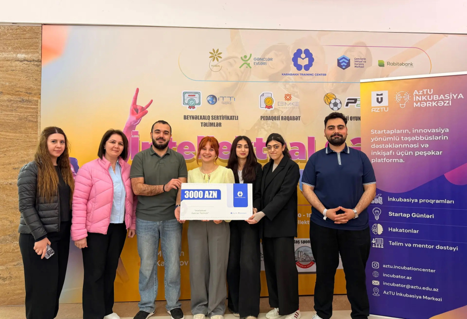 AzTU komandasının startapı Xankəndidə keçirilən festivalda birinci yerə layiq görülüb