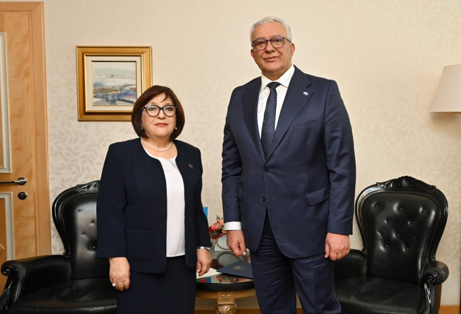 Sahibə Qafarova Monteneqro parlamentinin sədri ilə görüşüb
