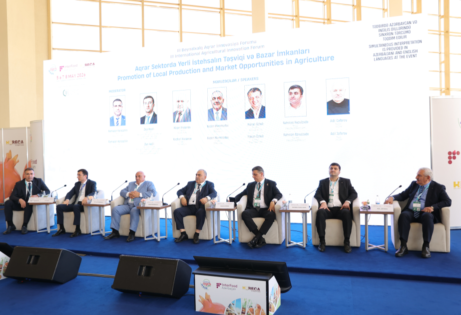 lll Beynəlxalq Aqrar İnnovasiya Forumu çərçivəsində panel müzakirələri davam edir