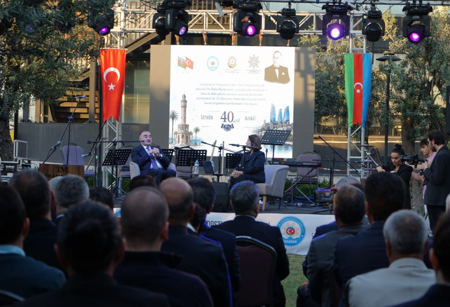 İzmir–Bakı qardaşlığının 40 illiyi qeyd olunub