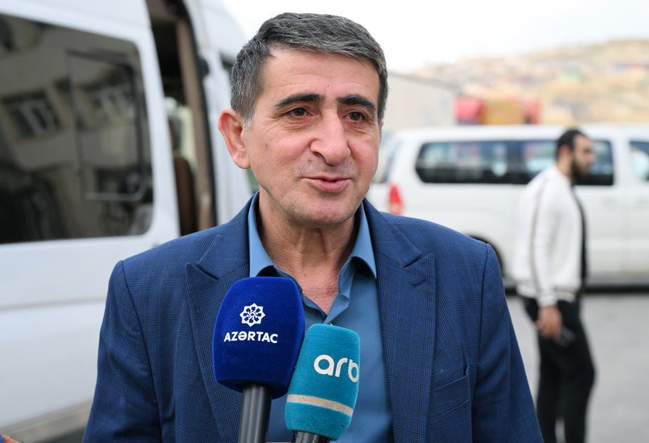 Ağdama qayıdan keçmiş məcburi köçkün: Bu, çox böyük xoşbəxtlikdir